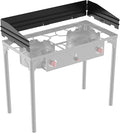 Bestfire Universal 54.3in Windscreen for 2 Burner Camping Stoves Compatible With ROVSUN/Gas One/ADREAK/SKOK and Most Outdoor Propane Stove Models, Easy to Install
