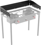 Bestfire Universal 54.3in Windscreen for 2 Burner Camping Stoves Compatible With ROVSUN/Gas One/ADREAK/SKOK and Most Outdoor Propane Stove Models, Easy to Install