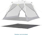 CORE Outdoor Tent Footprints | Perfect Tarp Camping Accessories for Easy Camp Setup (10x10 Instant Screen House)