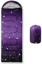 QOOMO Camping Sleeping Bags,3 Season Warm & Cool Weather,Lightweight,Waterproof Sleeping Bags for Adults & Kids,Traveling,and Outdoors,Camping Gear Equipment