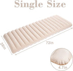 Single Size Camping Air Mattress Inflatable Bed,Blow Up Mattress Sleeping Pad