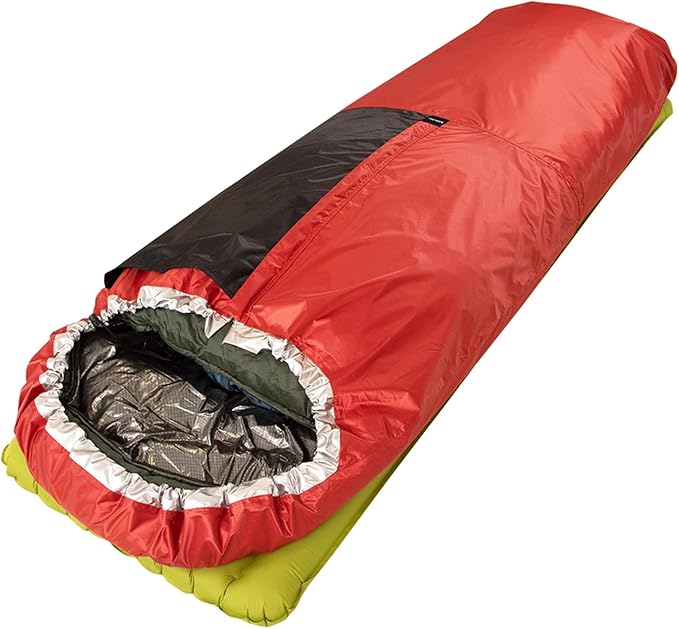 Ultralightweight Bivy Sack, Ventilate Sleeping Bags - Compact, Lightweight, Waterproof, Reusable, for Adventure, Camping & Emergency