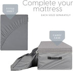 Milliard Trifold Mattress, Cot Size, 6 inch, Portable Foldable Mattress with Memory Foam & Washable Cover, Tri-Folding Floor Bed, Camping, Fold Up Guest Bed, RV Travel, Sleepovers, 75" x 31"