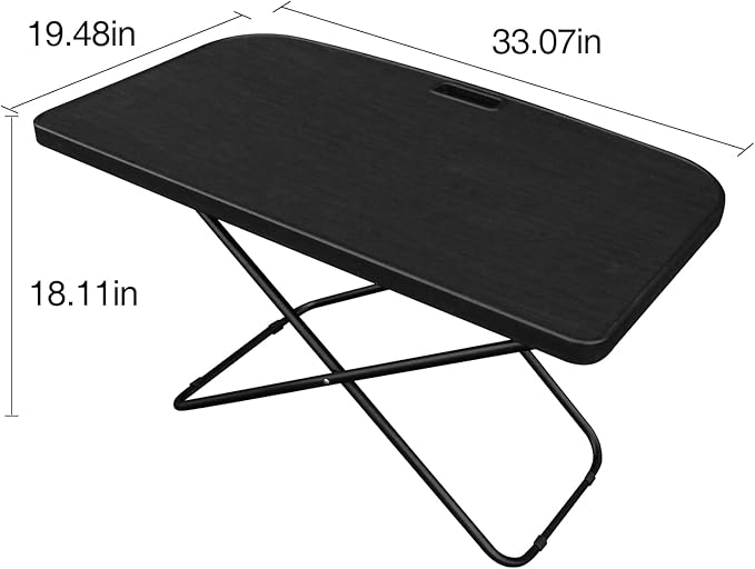 Foldable Picnic Table for Tesla Model Y 2021-2026 Camping Car Table Board Eating Laptop IPad or Notebook for Tesla Model Y Accessories for Travel Hiking Picnic BBQ Fishing Beach