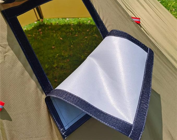 Ultralight 3-4 Person Teepee Tent with Snow-Skirt and Stove Jack Without Mesh Backpacking Outdoor Tent