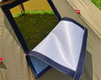Ultralight 3-4 Person Teepee Tent with Snow-Skirt and Stove Jack Without Mesh Backpacking Outdoor Tent