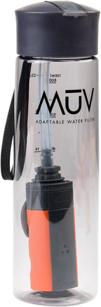 MUV Eclipse Survival Water Filter System - Blocks Chemicals, bacteria, Viruses, and More - The Ultimate Survival Water Filter For Outdoors and Camping