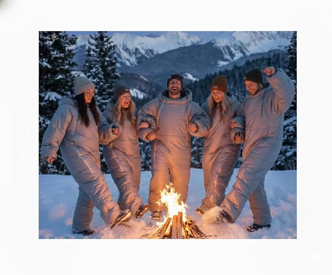 Wearable Outdoor Camping Sleeping Bag - Selk Bag, Stadium Sack - Wearable Sleeping Bag by Todays Good