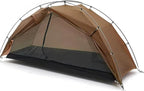 3F UL Gear Taiji 1 Person Tent for Camping, Ultralight 3 Season 5000mm+ Waterproof Backpacking Tent, Easy Set up Solo Camp Tent for Hiking, Cycling, Fishing, Travel