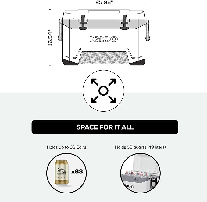 Igloo BMX Cooler | Insulated Hard Shell Ice Chest