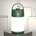 Motion Sensor LED Night Light - Cordless Battery Powered Table Lamp, Portable Lamps Lantern for Outdoor Camping Tents, 4 Brightness Level, Press Dimmable Safe Night Lights, 1 Pack (Green)