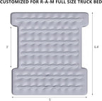Customized for Ram Truck Bed Mattress 6.4Ft, Self-Inflating Portable Pickup Air Mattress, Ram Truck Camping Mattress with Cordless Air Pump, Ram 1500 2500 3500 Accessories 2025-2018