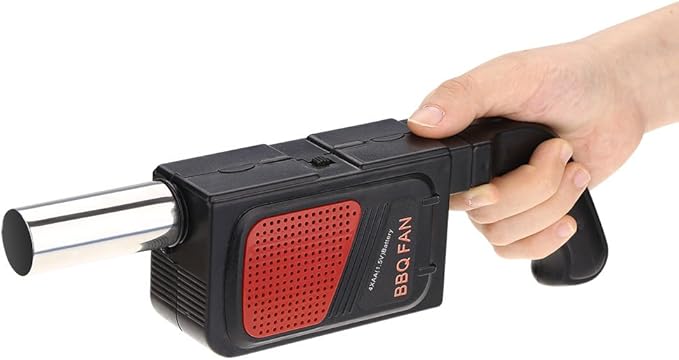 Electric Fire Blower Fan – Portable Handheld BBQ Grill & Fireplace Air Blower for Outdoor Camping, Picnic, and Barbecue Cooking