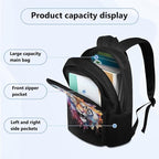 Cool Tiger Backpack Sets for Boys Back to School, 3rd Grade Boys Backpack 4 PCS Set Pencil Case Multifunctional Lunch Box Set Water Bottle Holder for School Study