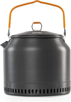 GSI Outdoors Halulite 1.8L Tea Kettle HS I Heat Sink Technology, Ultralight Camp Kettle