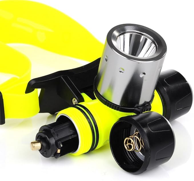 Waterproof Diving Swimming Hiking Camping Hunting Fishing Headlamp Underwater 1200 Lumen Safety Head Light Flashlight