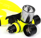 Waterproof Diving Swimming Hiking Camping Hunting Fishing Headlamp Underwater 1200 Lumen Safety Head Light Flashlight
