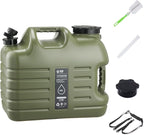 6.6 Gallon Camping Water Jug,Camping Water Container with Spigot,BPA Free, Large Capacity Water Tank,Leak-Proof Emergency Water Storage Containers for Outdoor Camping, Hiking, Picnic