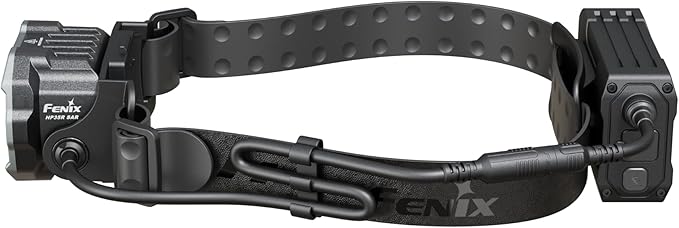 Fenix HP35R 4000 Lumen USB-C Rechargeable Headlamp, with Spotlight, Floodlight and red Light for Search and Rescue, Outdoor use, Emergencies, and More