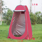 Camping Tent,Shower Tent, Instant Portable Outdoor Shower Tent，Camp Toilet,Changing Room, Rain Shelter with Window for Camping and Beach Easy Set Up