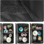 18L Camping Storage Bag, Multifunctional Waterproof Picnic Basket, Tent Stakes Organizer,With Adjustable Shoulder Strap for Hiking Cookware, Travel, Car