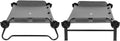 Disc-O-Bed XL Outdoor Modular 2 Person Double Camping Cot Portable Bed with 2 Height Options for Adults, Sleep Solution for Tents, Grey