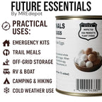 Powdered Whole Eggs for Cooking & Baking | Long-Lasting Pantry Staple for Camping, Hiking & Emergency Use | Easy-Prep Dehydrated Eggs | #2.5 Can (8 oz) | Approx. 18 Servings