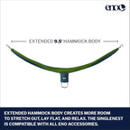 ENO, Eagles Nest Outfitters SingleNest Lightweight Camping Hammock