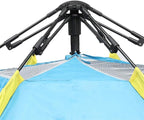 GeRRiT Outdoor Tent Double Doors Waterproof Tent 5-8 People Family Outdoor Instant Camping Tent Automatic Pop Up Tent Beach Canopy Beach Tent