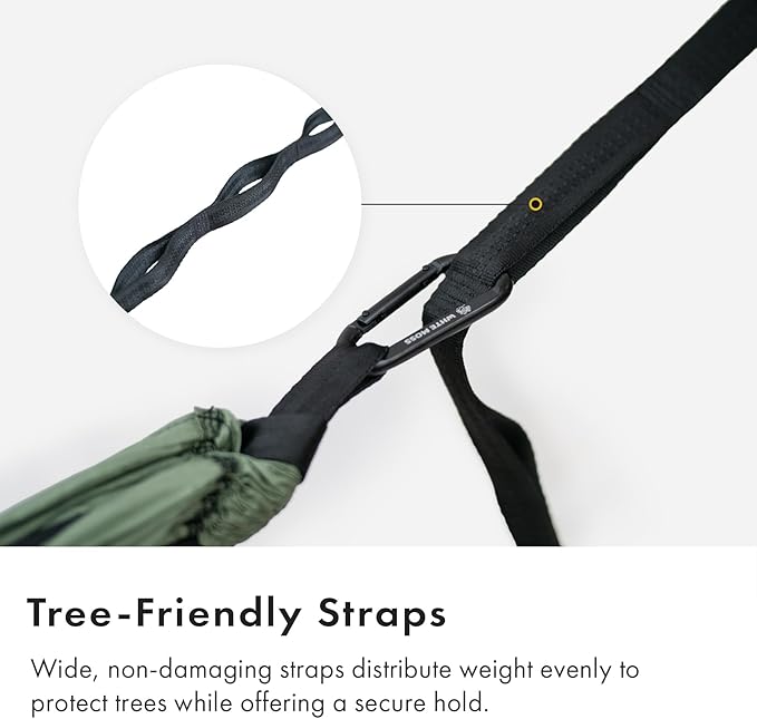 Suparpine I Hammock for Camping with Straps Included (Deep Blue, Single)