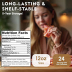 Werling Fully Cooked Canned Bacon 12 oz – Ready to Eat Smoked Bacon, Shelf Stable up to 5 Years, Long-Term Food Storage, Emergency Survival Food, Camping & Hiking Meals, Pantry Staple, No Refrigeration Required, Canned Meat, Pack of 12