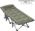 Folding Camping Cot, Portable Folding Camping Cot, Outdoor Patio Folding Lounge Chair, Perfect for Camping, Pool, Beach, Patio,Office（C）
