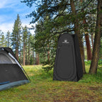 Wakeman Pop Up Changing Tent, 3.3 x 3.3 x 6.2ft, Camping Shower Tent for Portable Toilet Stall or Dressing Room with Carry Bag for Camping, Beach, or Tailgate, Polyester