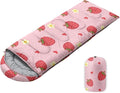 Sleeping Bags for Adults Youth Kids,3D Printing Camping Sleeping Bag for Girls Boys Lightweight Waterproof Cold/Warm Weather Sleeping Bag for 3 Seasons