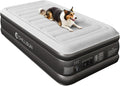 CHILLSUN 2026 Upgraded Twin Air Mattress with Built in Pump, 3 Mins Quick Self-Inflation Inflatable Airbed Puncture-Resistant, Leak-Proof Blow Up Mattress for Home Portable Camping Travel