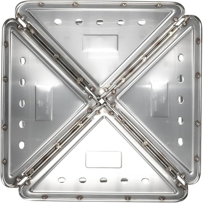 Snow Peak Pack & Carry (S) Fireplace - Made of Durable Stainless Steel - 10.6 x 10.6 x 8.25 in