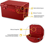 RTIC Ultra-Tough Cooler Hard Insulated Portable Ice Chest Box for Beach, Drink, Beverage, Camping, Picnic, Fishing, Boat, Barbecue