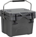 Goplus 16 Quart Cooler, 24-Can Capacity Ice Chest with 2 Cup Holders, 3-5 Days Ice Retention, Portable Insulated Ice Box for Camping, Fishing Outdoor Activities