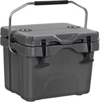 Goplus 16 Quart Cooler, 24-Can Capacity Ice Chest with 2 Cup Holders, 3-5 Days Ice Retention, Portable Insulated Ice Box for Camping, Fishing Outdoor Activities