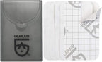GEAR AID Tenacious Tape Mini Patches with Peel-and-Stick Adhesive to Fix Holes and Tears in Winter Gear, Down Puffer Jackets, Sleeping Bags, Tents, and Rain Gear, Clear, 1 Pack