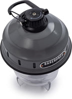 Barebones Beacon Hanging Light – State Grey, Rechargeable LED Camping Lantern with Adjustable Brightness – Weatherproof Vintage-Style Hanging Lantern for Outdoor Adventures and Year-Round Use