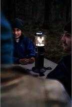 Stansport Propane Mantel Lantern – Outdoor Light with Adjustable Brightness, Carry Handle, Ventilated Hood, High-Output, Portable, for Emergency, Backpacking, Camping – Mantels Included