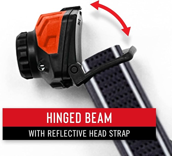 Coast® FL75 700 Lumen Dual Color Twist Focus™ LED Headlamp, Black