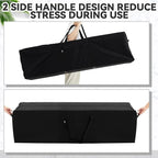 42 x 15 x 15 Inch, 154 L Extra Large Duffle Bag Camping Tent Storage Bag Heavy Duty Waterproof Sports Equipment Carrying Case for Tent Pole Travel Canopy Hammock Tripod Fishing Outdoor Moving