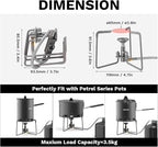 ‌Fire-Maple Petrel Titanium Ultralight Backpack Stove - World's Lightest Remote Stove (95.5g/3.4oz), 2.7kW/9213 BTU/h, Fast Boil, Ultra-Portable for Backpacking, Fast-Packing & Minimalist Camping