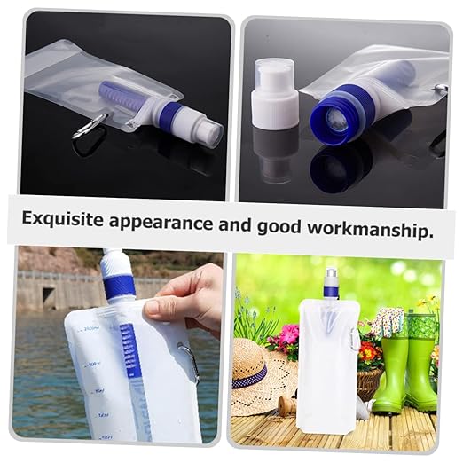 Convenient Daily Water Filter Bag Compact Camping Supply Portable Water Pouch