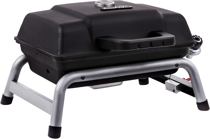 Charbroil 1-Burner Portable Propane Gas Grill, Black – 17402049