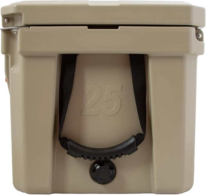 Cobalt 25 Quart Roto-Molded Super Ice Cooler | Large Ice Chest Holds Ice Up to 3 Days |