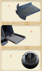 Outdoor Ultralight Titanium Alloy Wood Stove Multipurpose Camping Tent Heating Stove Outdoor Survival