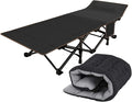 ABORON Heavy-Duty Folding Guest Bed for Adults, 500lb Capacity, Portable Extra Cot with 1201D Double Layer, Ideal for Indoor Guest Stays & Temporary Home Use